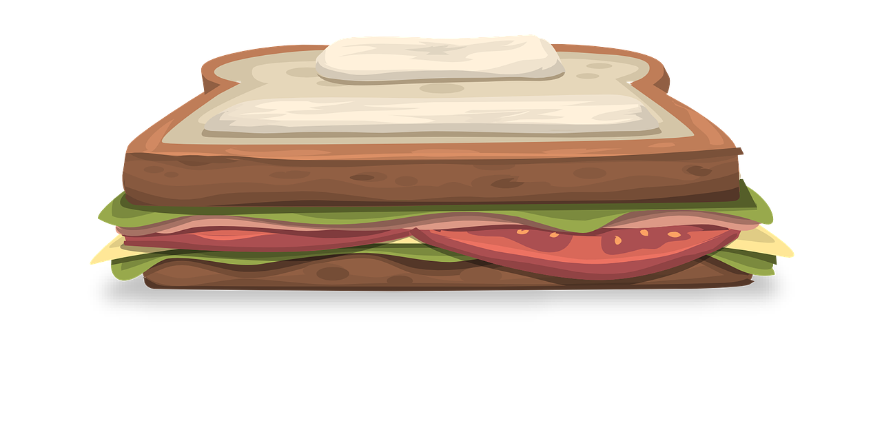 sandwich, bread, tomatoes